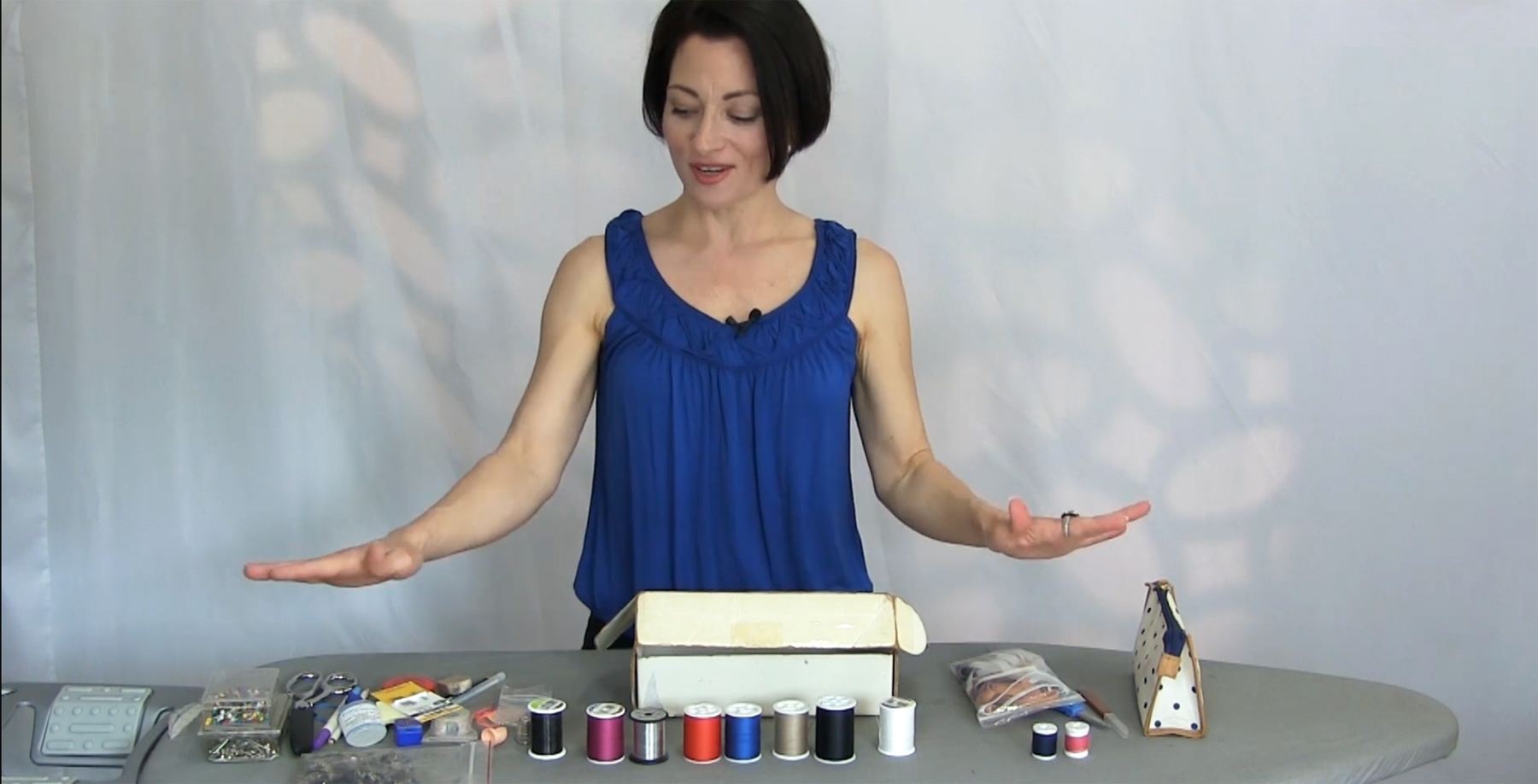 Teresa Sigmon reveals the contents in her personal travel sewing kit especially for skaters and Dancesport and Country dancers.