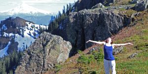 3 ways to help overcome setbacks that can make life difficult, Teresa Sigmon hikes Silver Star Mountain, Mount Hood