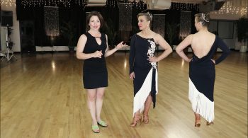 Long lean lines help you look taller & thinner in your Dancesport, Country or Skate dress