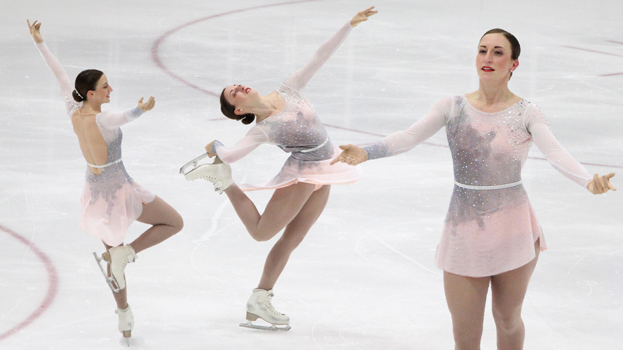 Open Back Ice Skating Costume