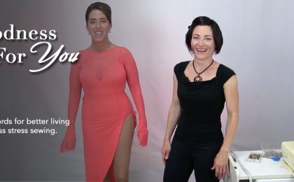 Goodness For You: Simple words for better living and less stress sewing, by Teresa Sigmon and Sew Like A Pro™