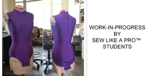 The online sewing school to sew mesh, skirt yokes, fringe
